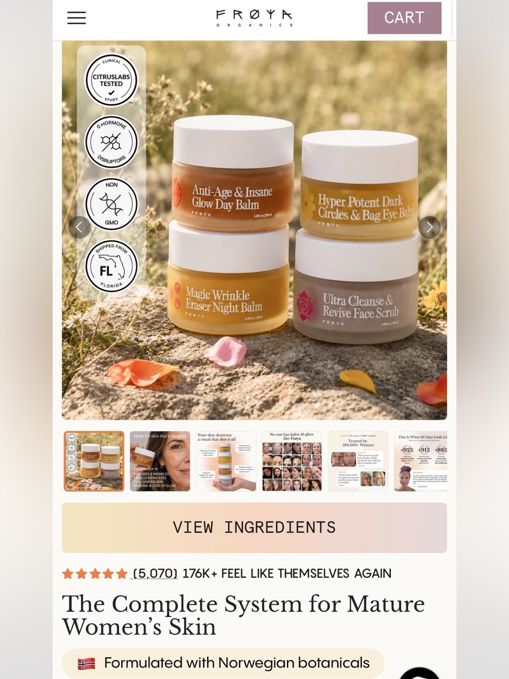 Anti-Age & Insane Glow Day Balm - Golden Amber